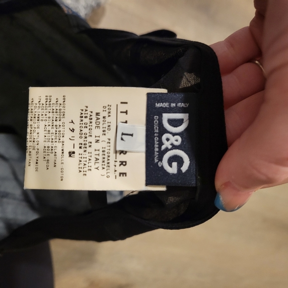 1990s dolce and Gabbana denim corset - Picture 3 of 3